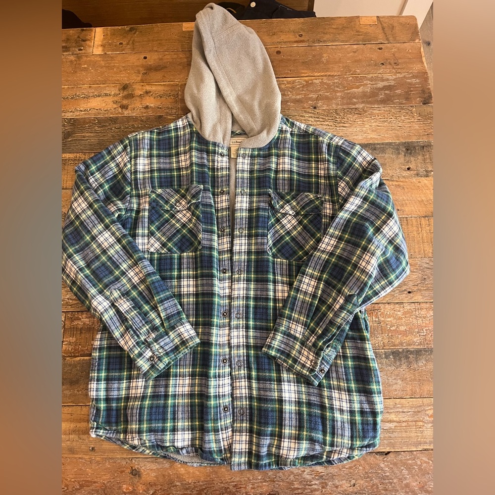 LL Bean Hooded Kids Jacket